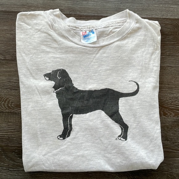 Vintage 1992 The Black Dog Martha’s Vineyard Gray T-shirt - Picture 4 of 11